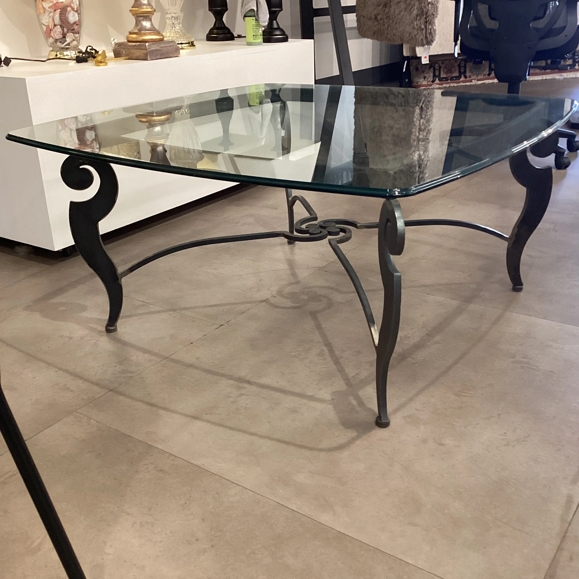 Glass Top Cocktail Table - Image 4