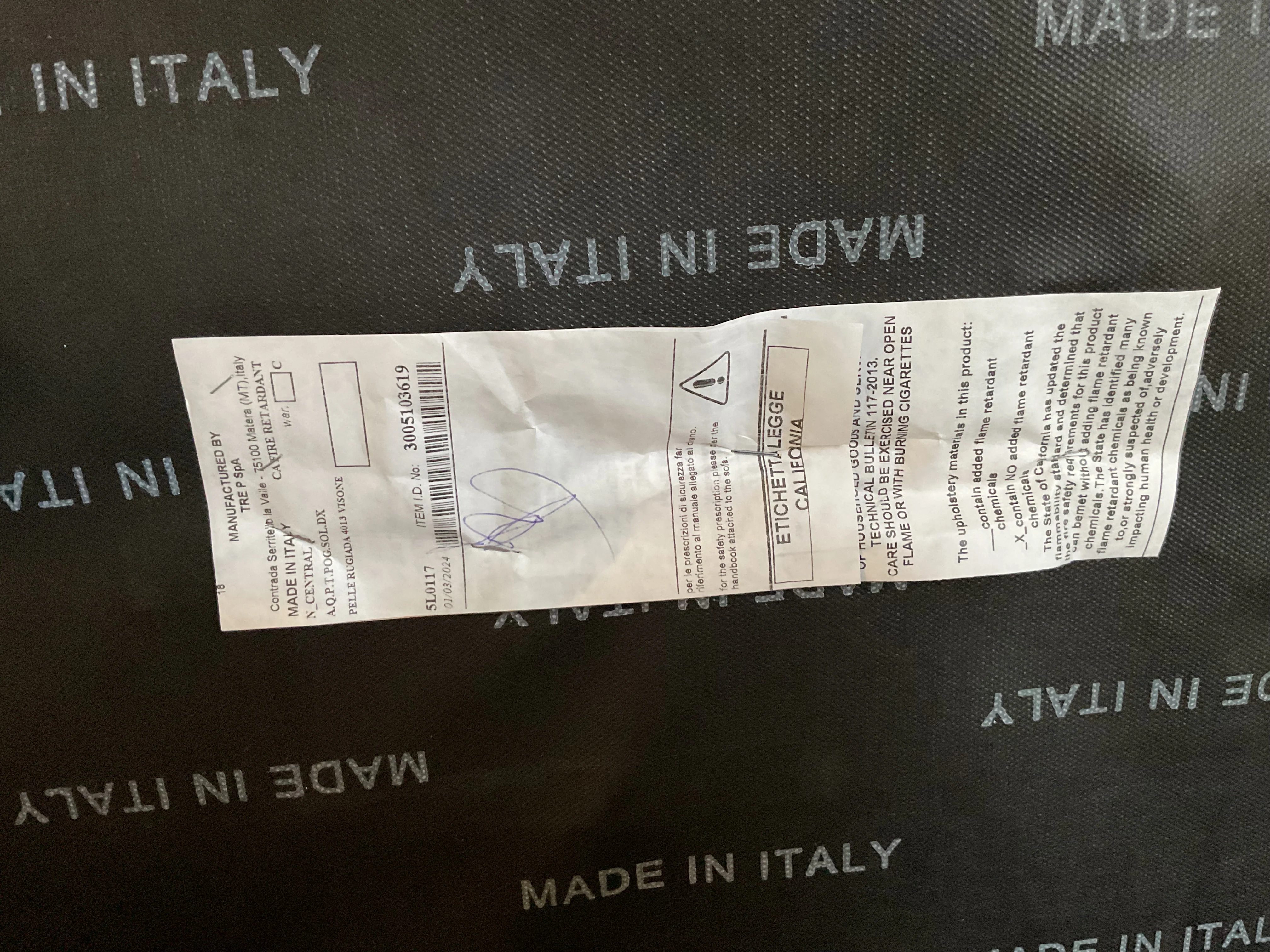 Room & Board Elio Leather (partial) Sectional - Image 5